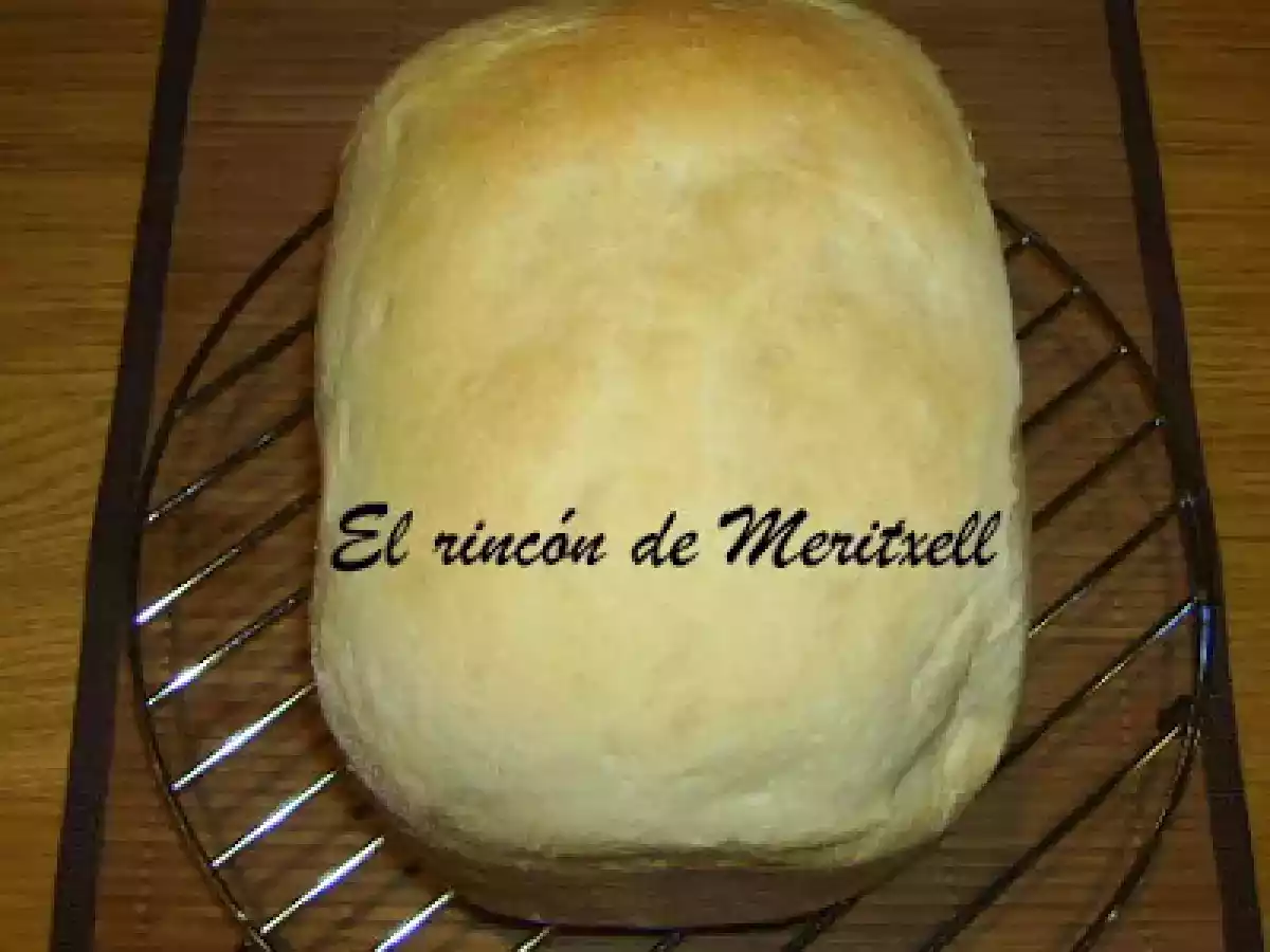 Pan de soja, en la panificadora