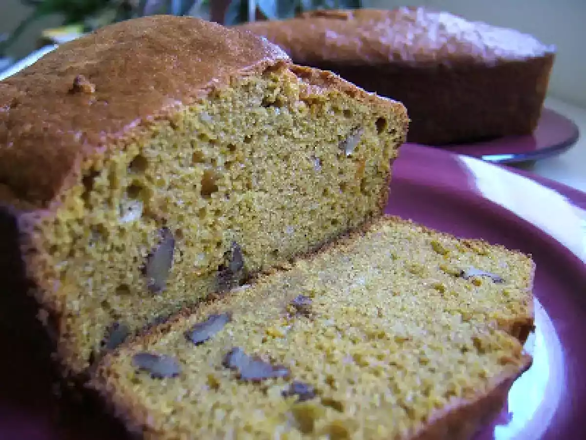 Pan de zapallo y nueces y premio