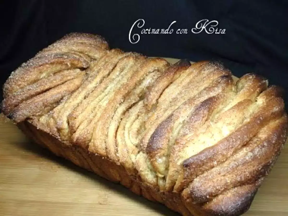 Pan dulce de canela (KitchenAid y horno tradicional) - foto 2