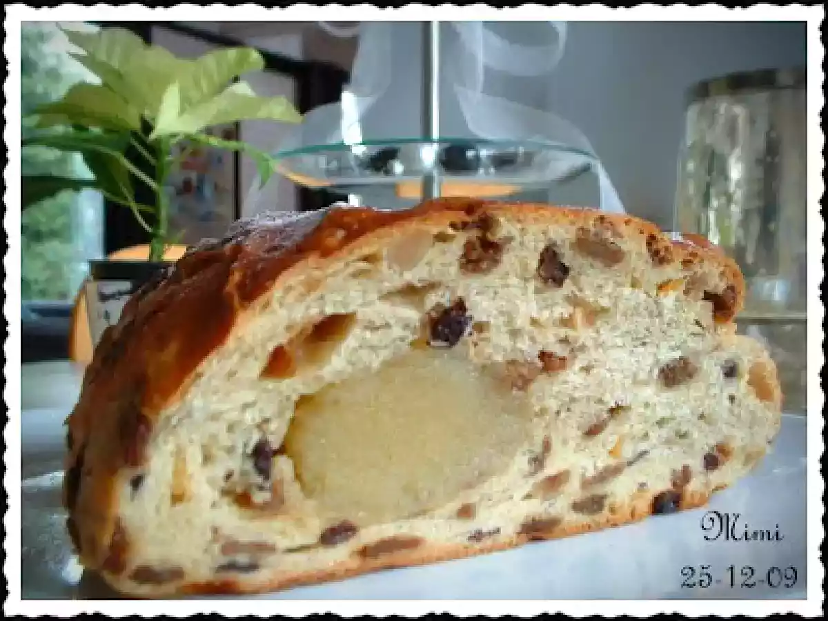 Pan Dulce de Navidad - Kerststol