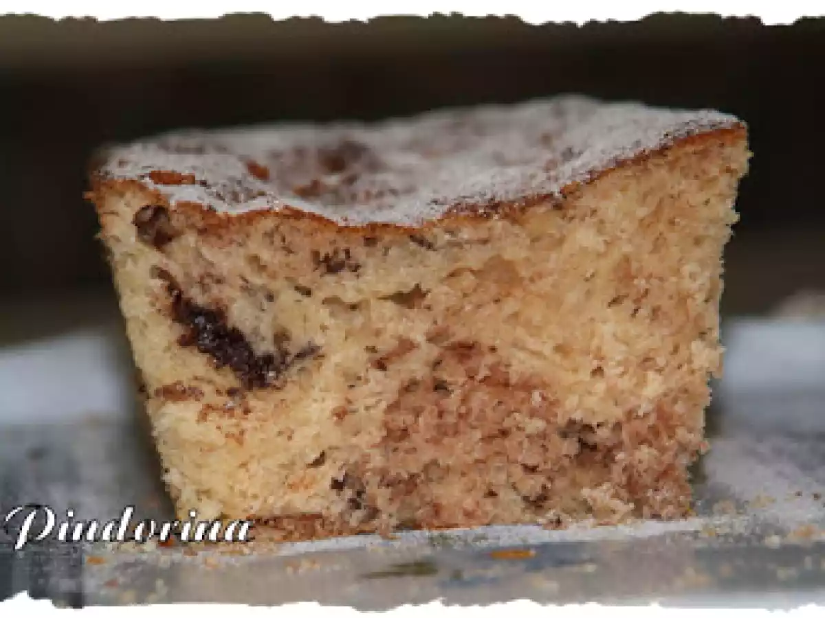 PAN DULCE DE NUECES Y PEPITAS DE CHOCOLATE