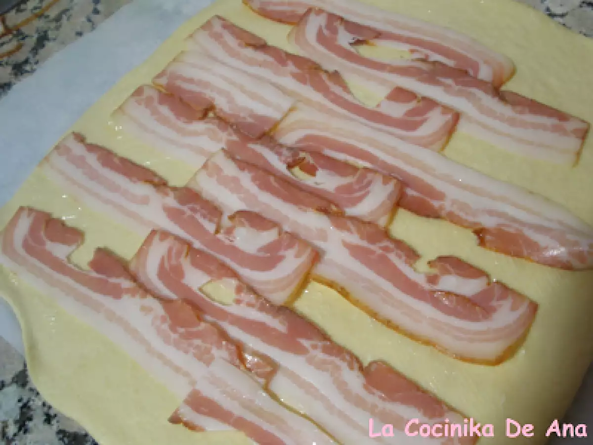 Pan enriquecido de jamón y beicon, en Thermomix - foto 5