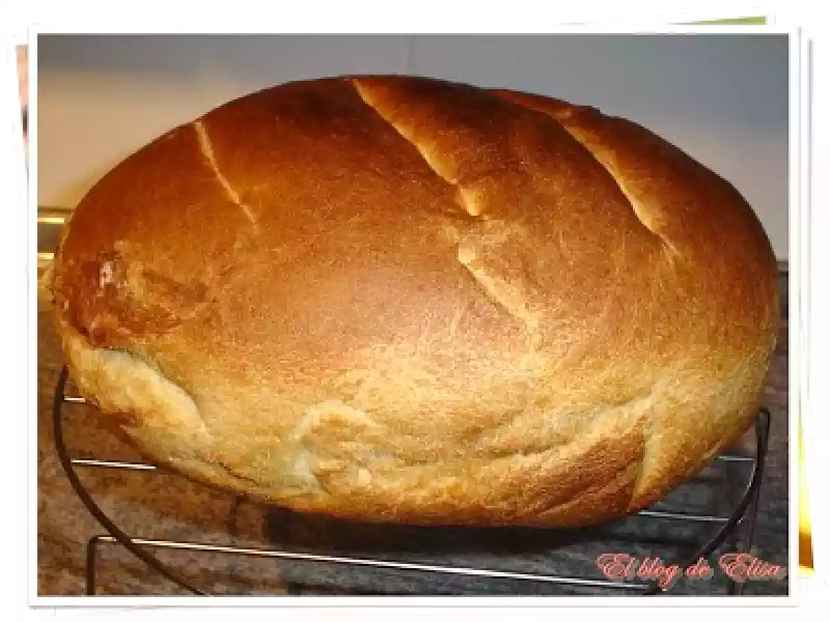 Pan español en la panificadora