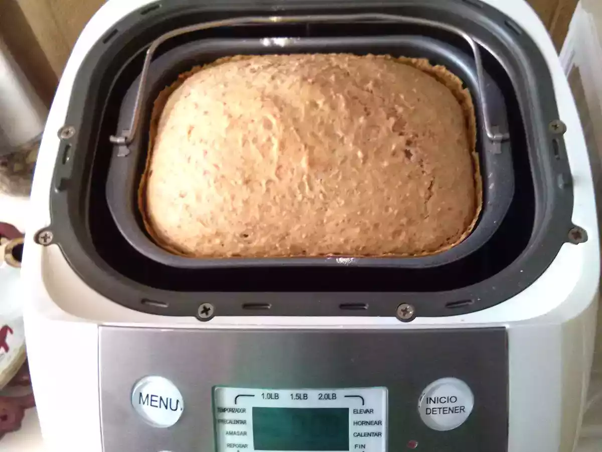 Pan Integral con Ajo en Panificadora Lexa