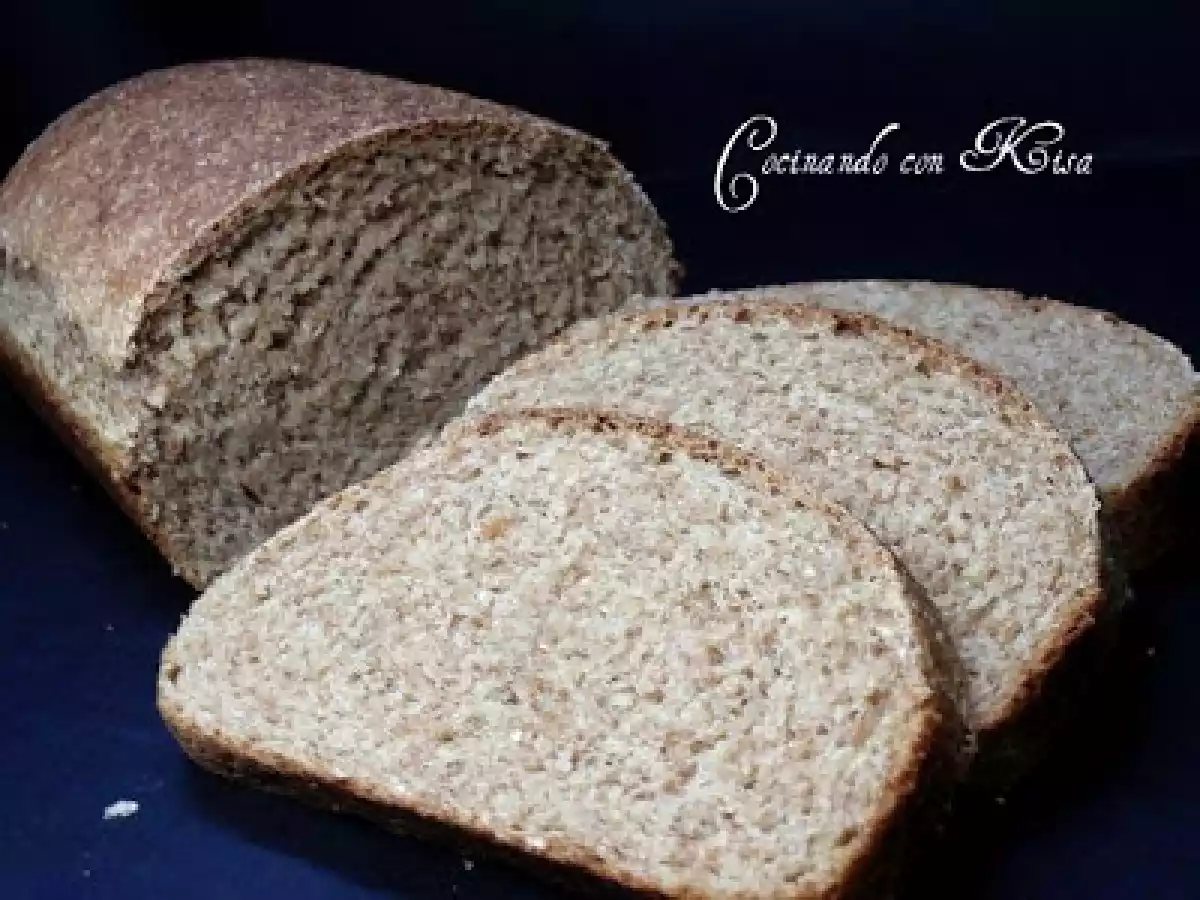 Pan integral con salvado de avena (chef o matic y horno tradicional) - foto 2