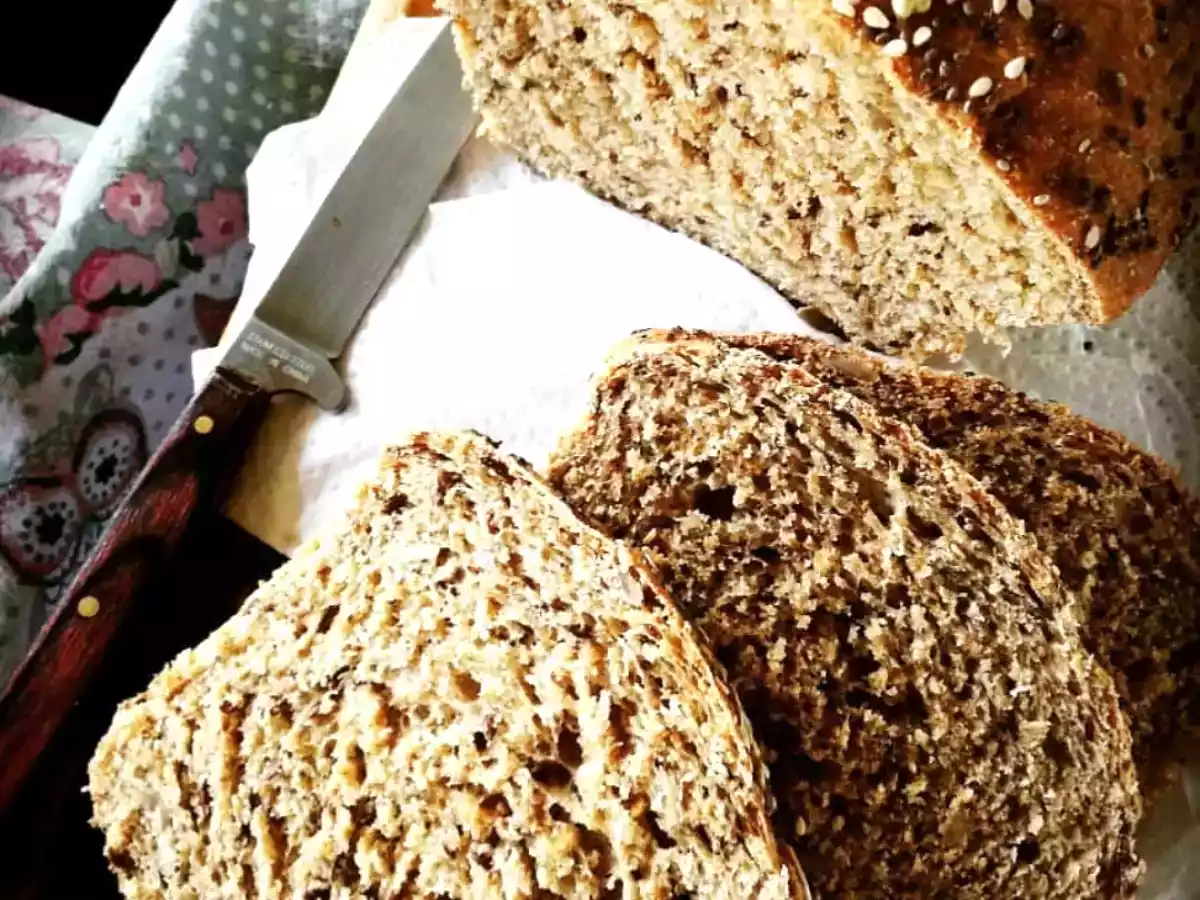 Pan integral con semillitas