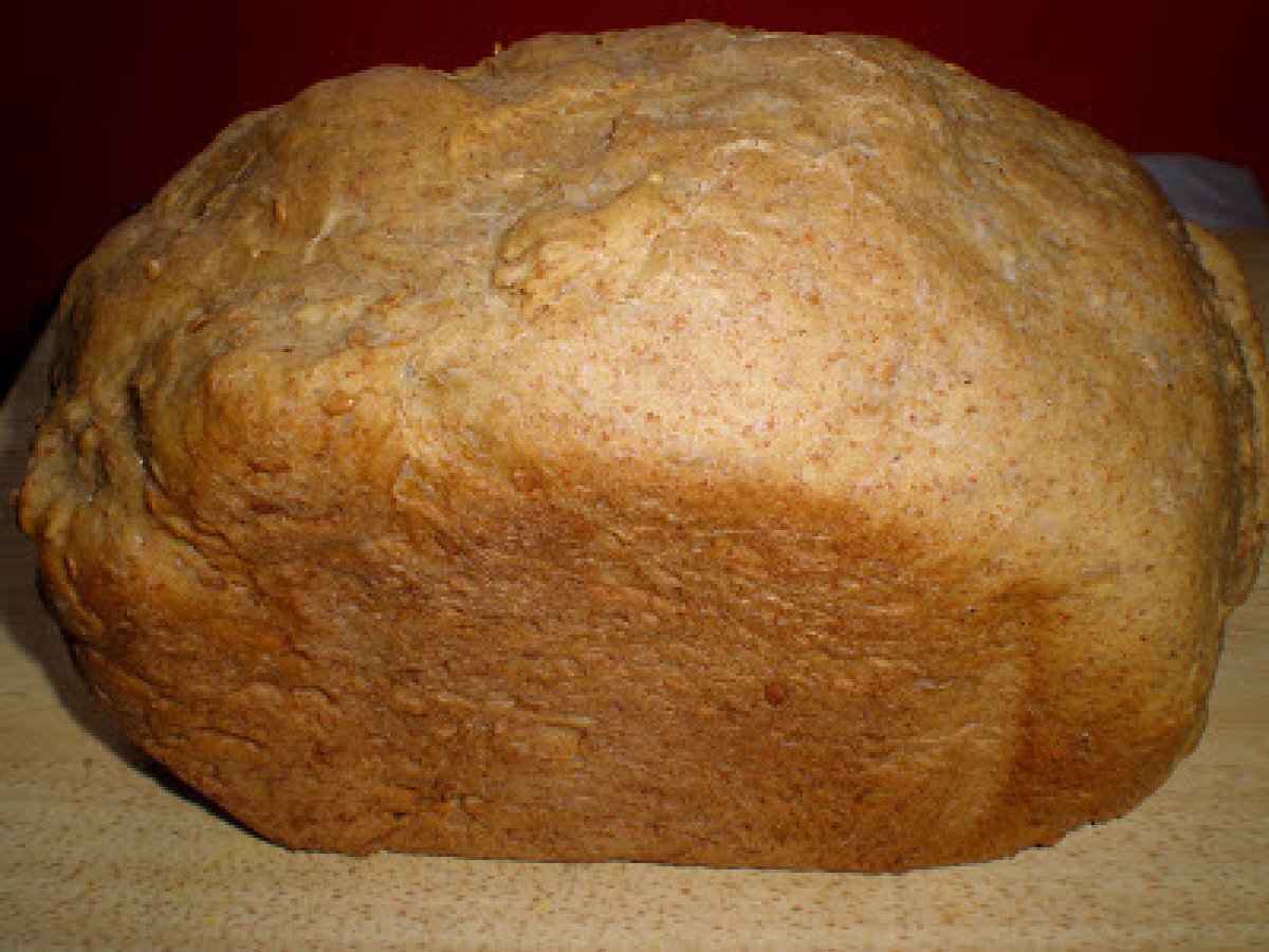 Pan integral en panificadora Receta Petitchef