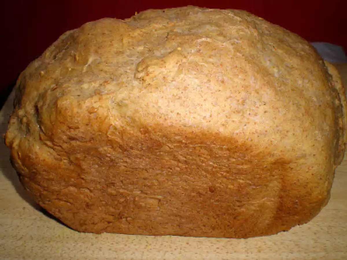 Pan integral en panificadora