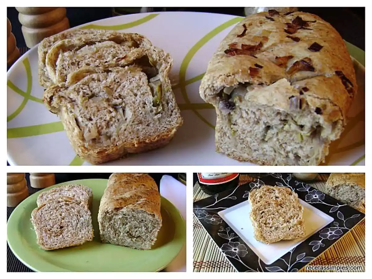 Pan integral saborizado