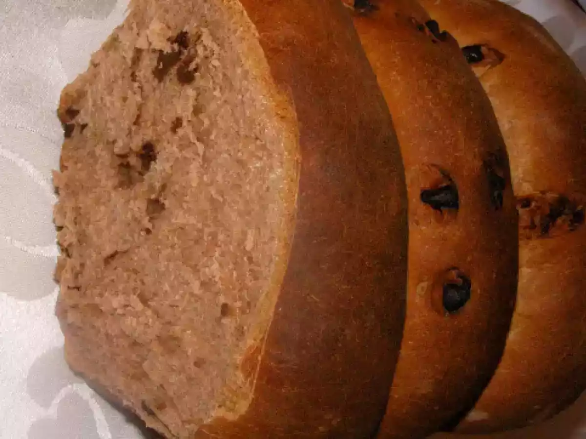 Pan italiano de pepitas de chocolate