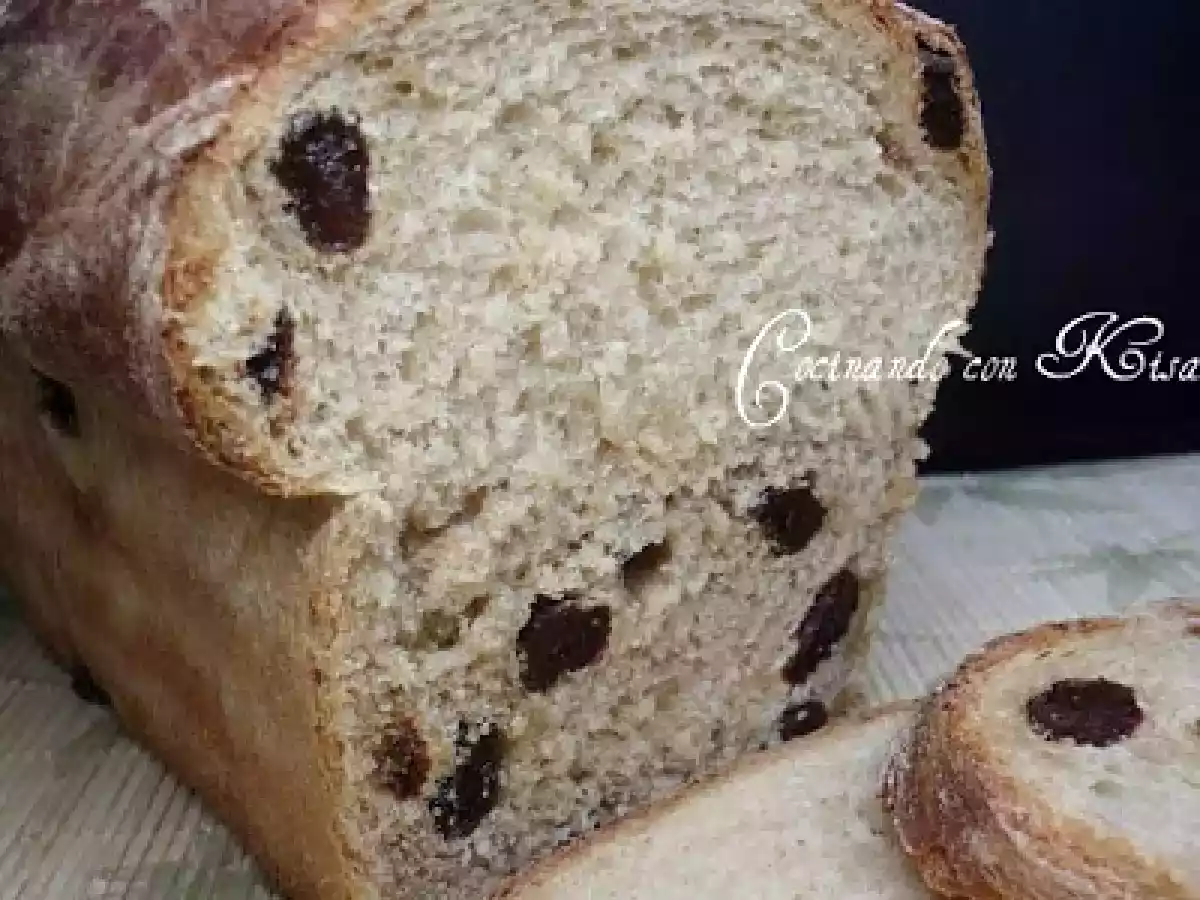 Pan malteado de pasas (kitchenAid y horno tradicional) - foto 2