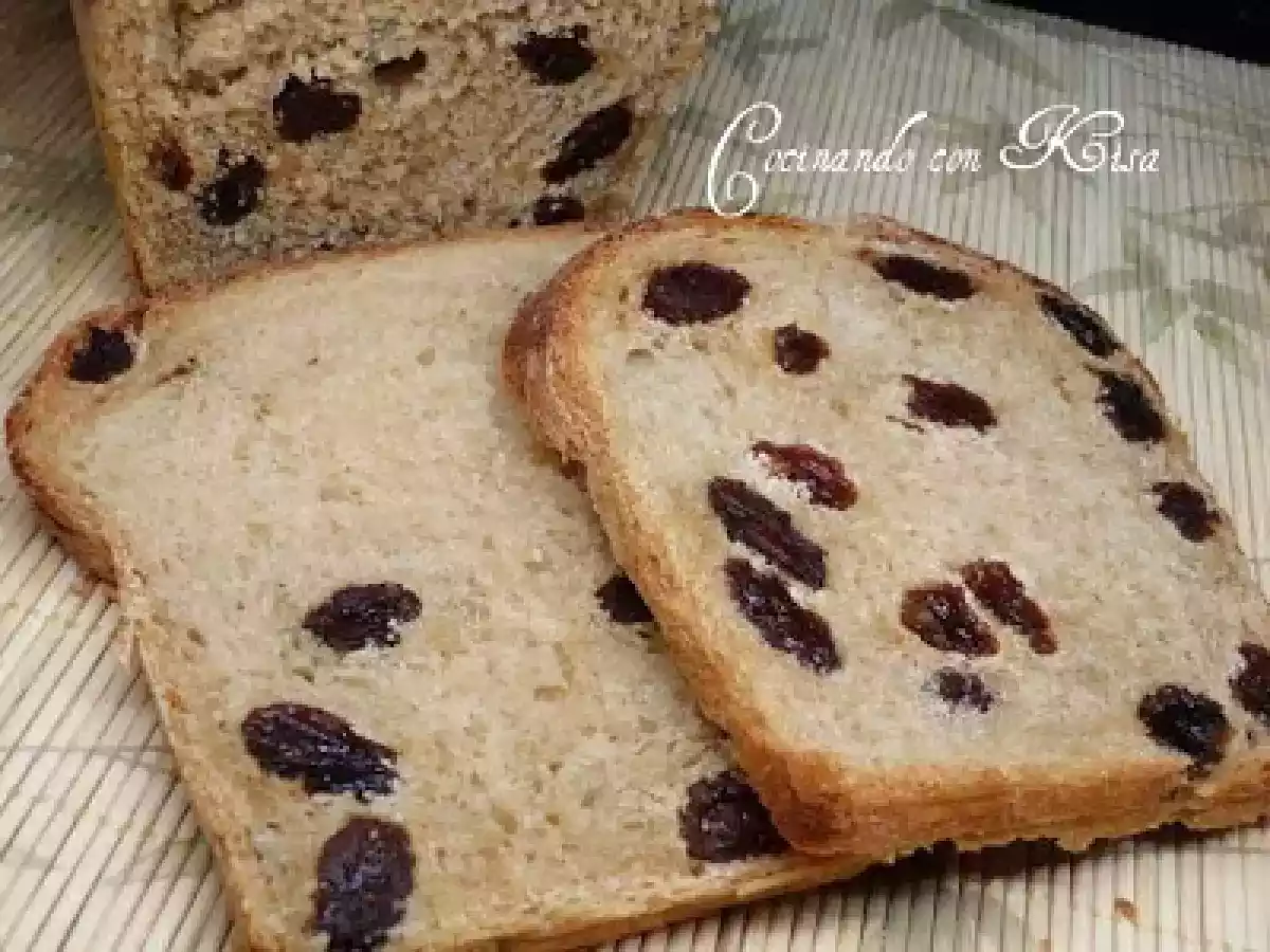 Pan malteado de pasas (kitchenAid y horno tradicional) - foto 4
