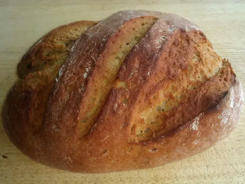 Pan noruego de centeno, con semillas de alcaravea, foto 3