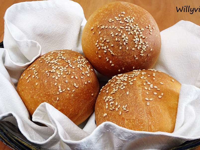 Pan para hamburguesas, foto 1