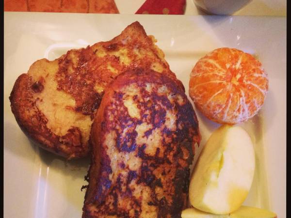 Pan perdido - Pain perdu. Un desayuno francés.