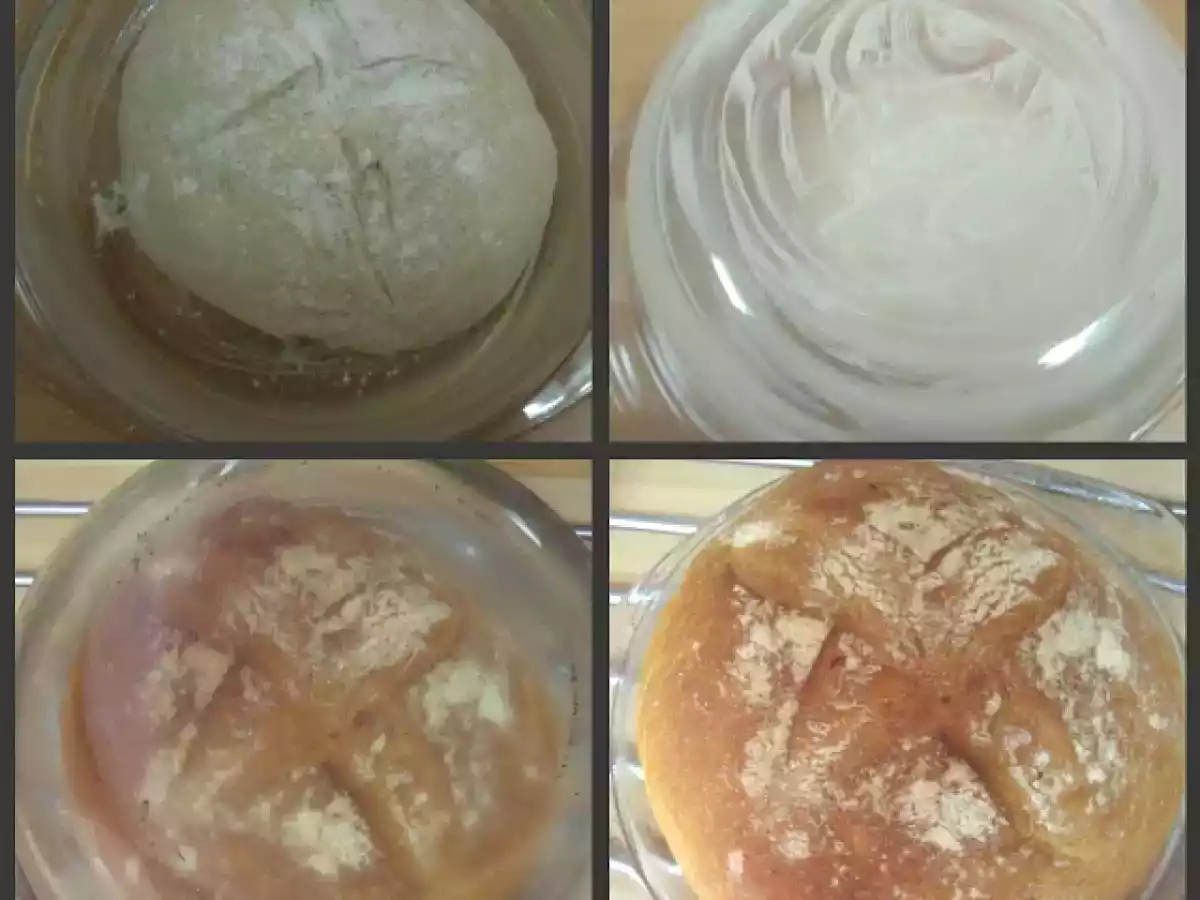 Pan pirex, pan fácil y rápido - foto 3