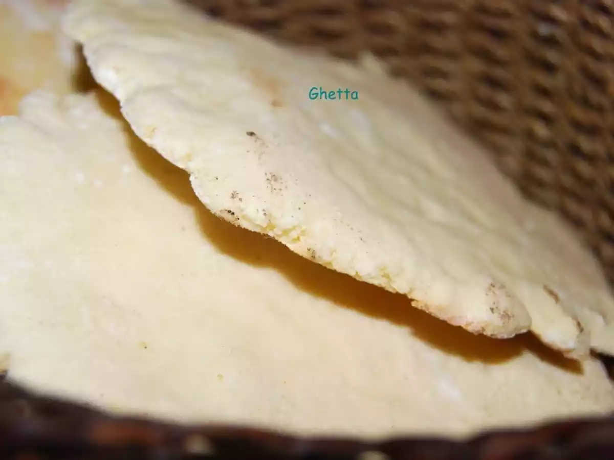 Pan Pita apto para celiacos