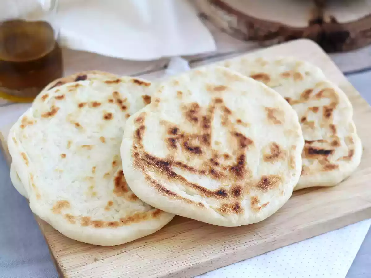 Pan pita en sartén - foto 5