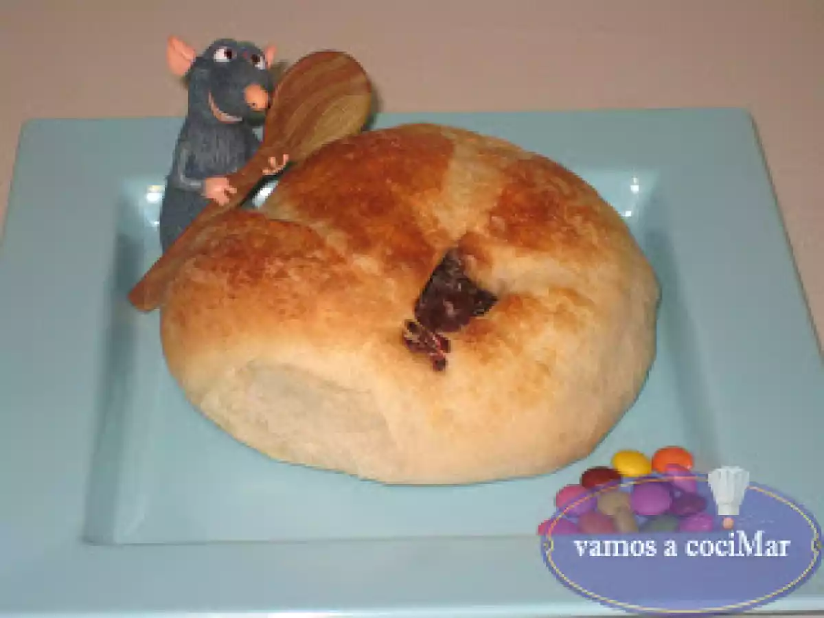 Pan relleno de chocolate (tmx)