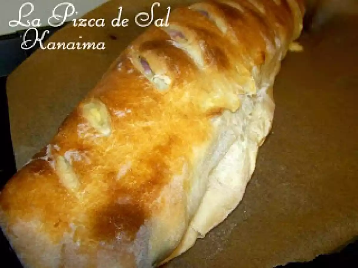 Pan relleno de queso gouda y jamón - foto 5