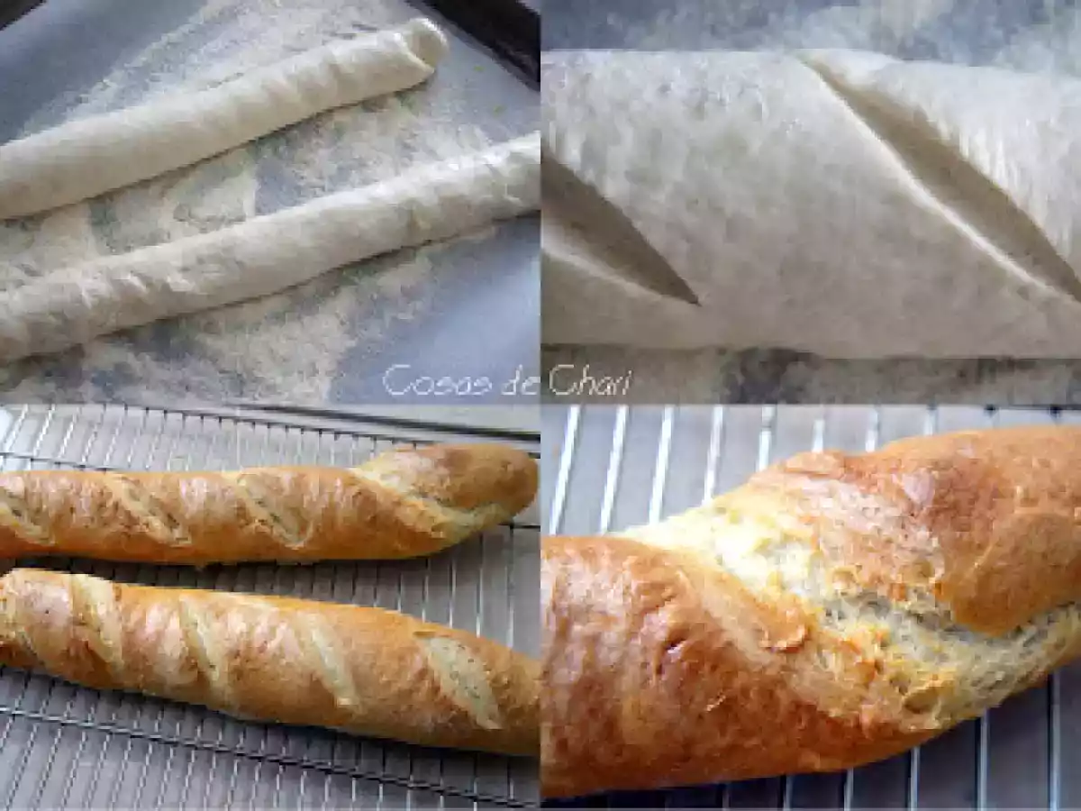 Pan sencillo (amasado en panificadora) - foto 3