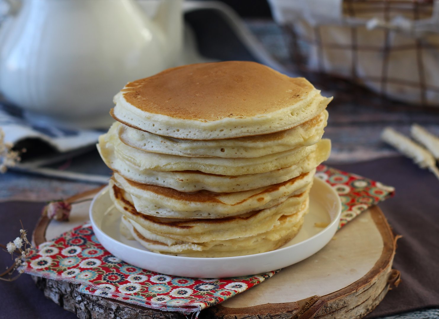 Pancakes americanas mega esponjosas, tortitas Receta Petitchef