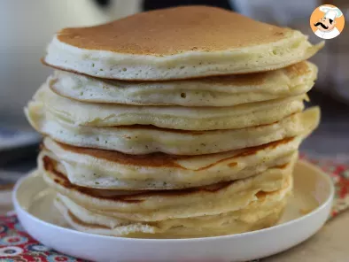 Pancakes americanas mega esponjosas, tortitas, foto 1
