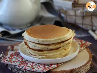 Pancakes americanas mega esponjosas, tortitas, foto 2