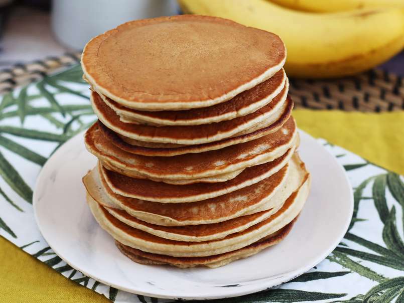 Pancakes de plátano fáciles - foto 4