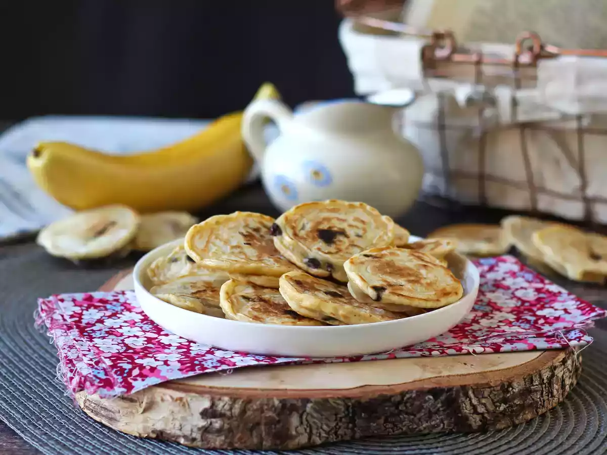 Pancakes de plátano sin azúcar añadido, ¡las tortitas perfectas para el desayuno o la merienda! - foto 6