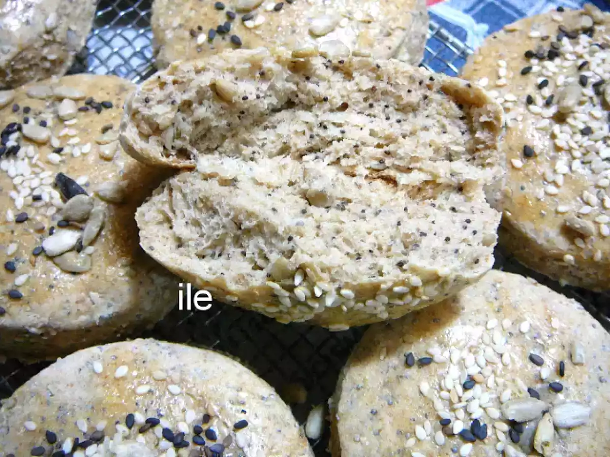 Pancitos de semillas - light