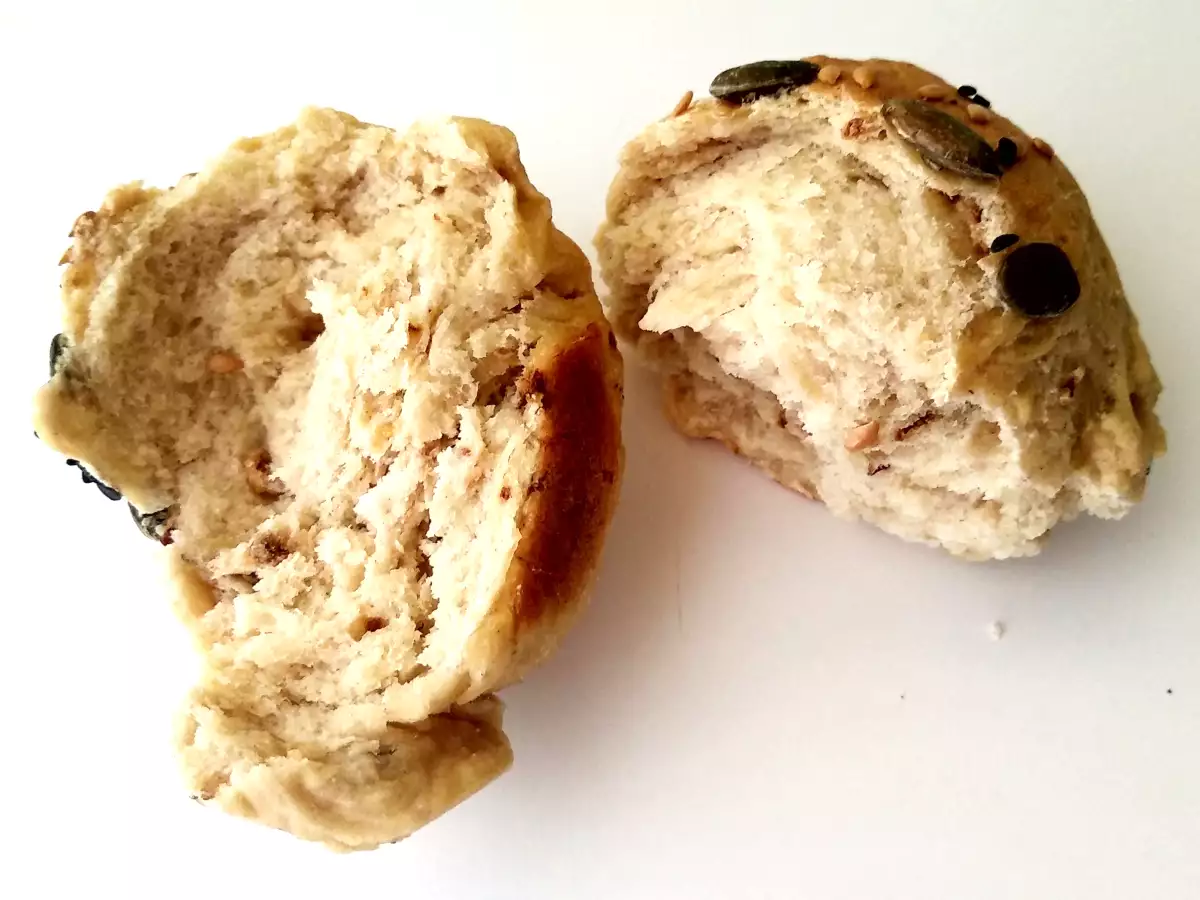 Panecillos de cebolla y semillas {en panificadora} - foto 2