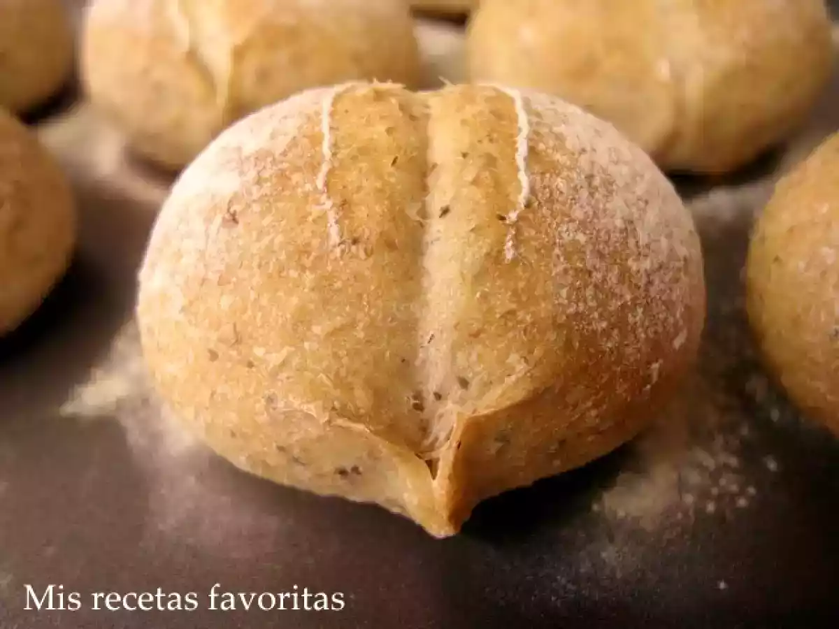 Panecillos integrales aromáticos (con masa madre) - foto 5