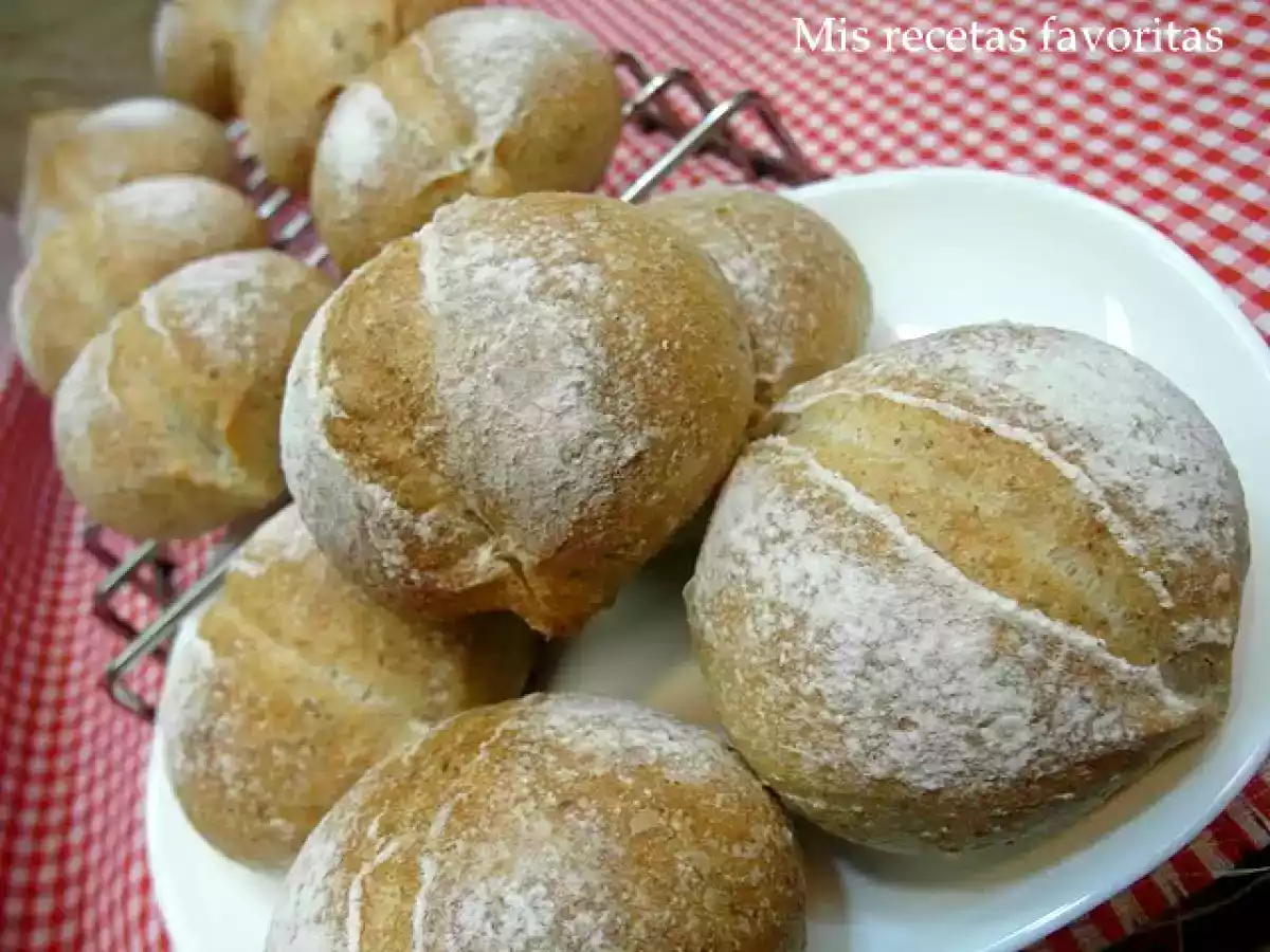 Panecillos integrales aromáticos (con masa madre) - foto 6