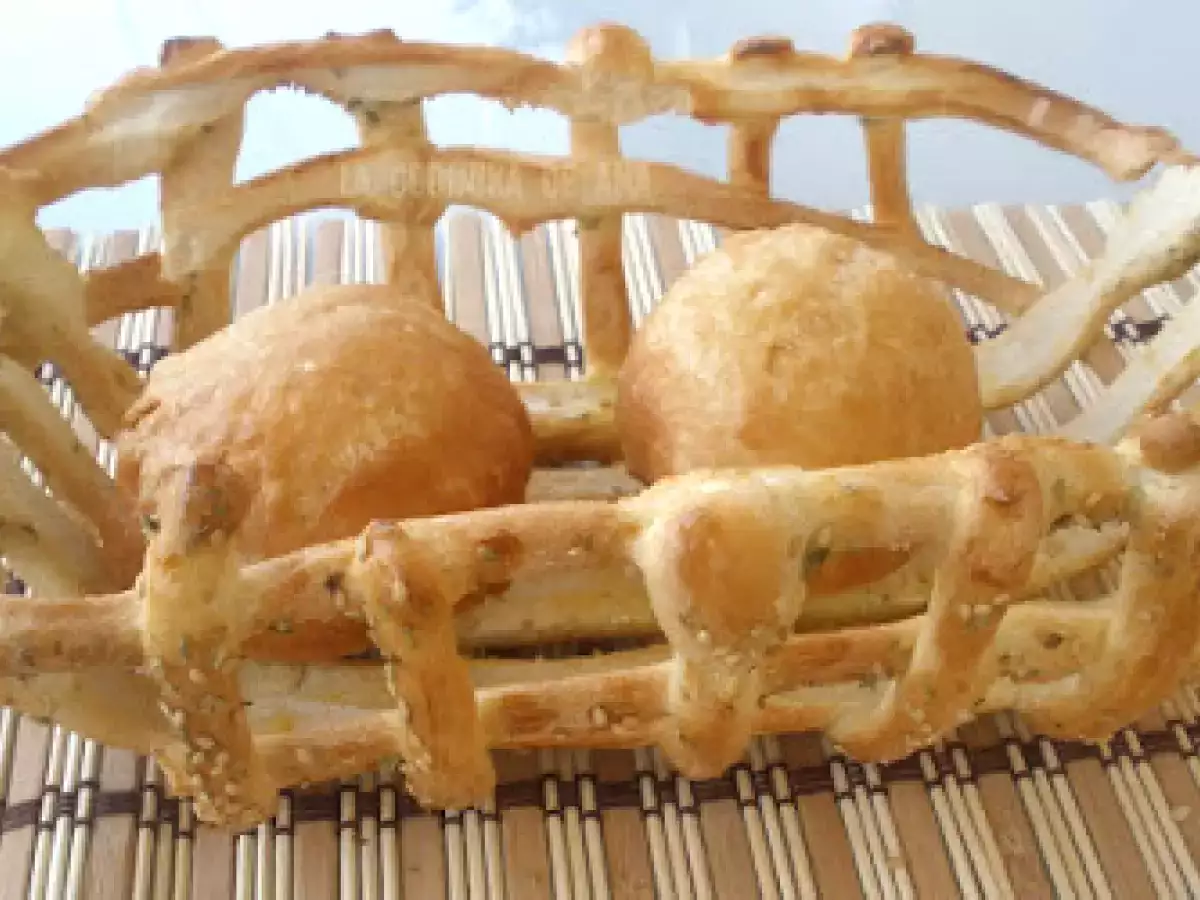 Panera de grisines y pan chino - foto 3