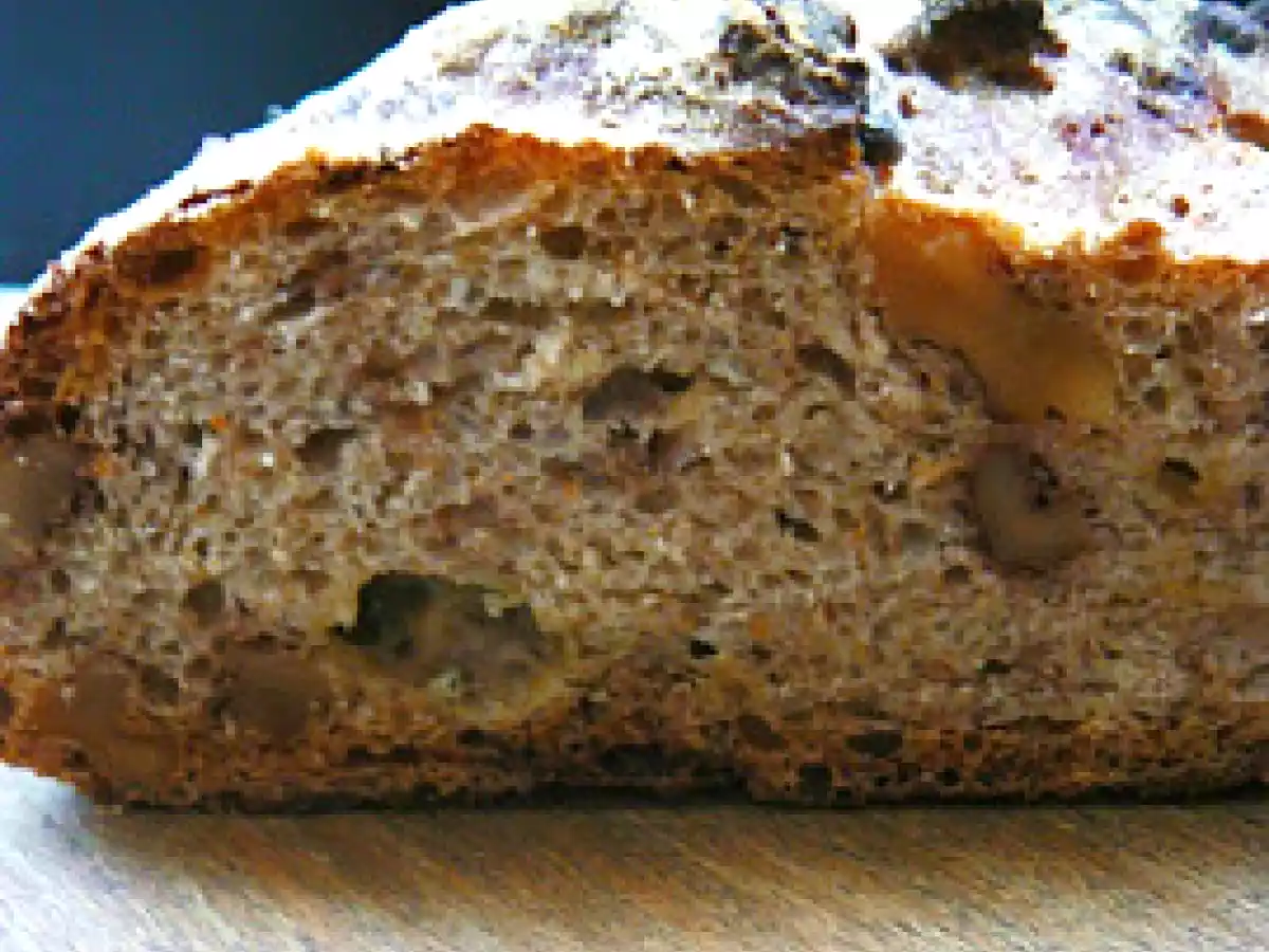 Panerías: pan de queso azul y nueces