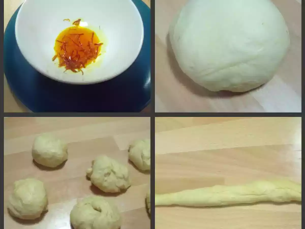 Panes del mundo: pan dulce de azafrán sueco - foto 2