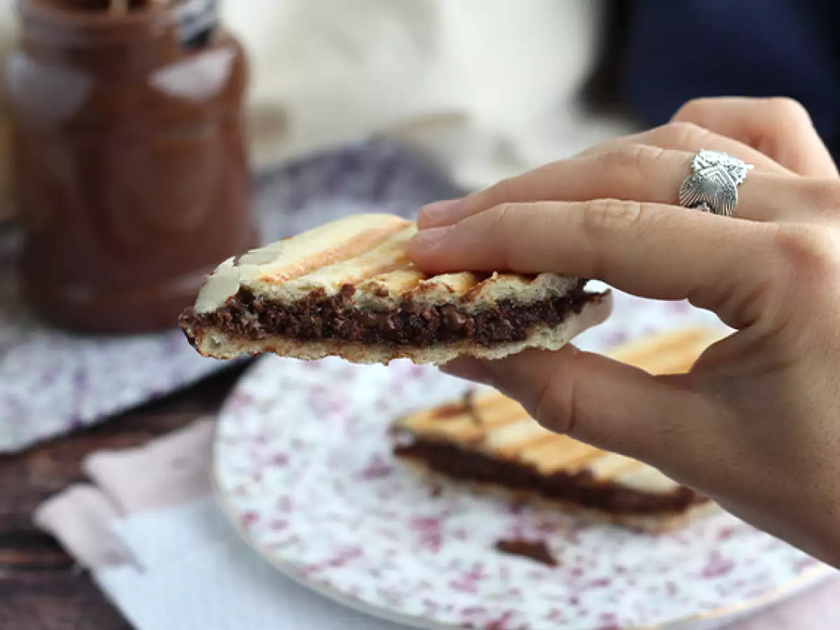 Panini con crema de cacao - foto 3