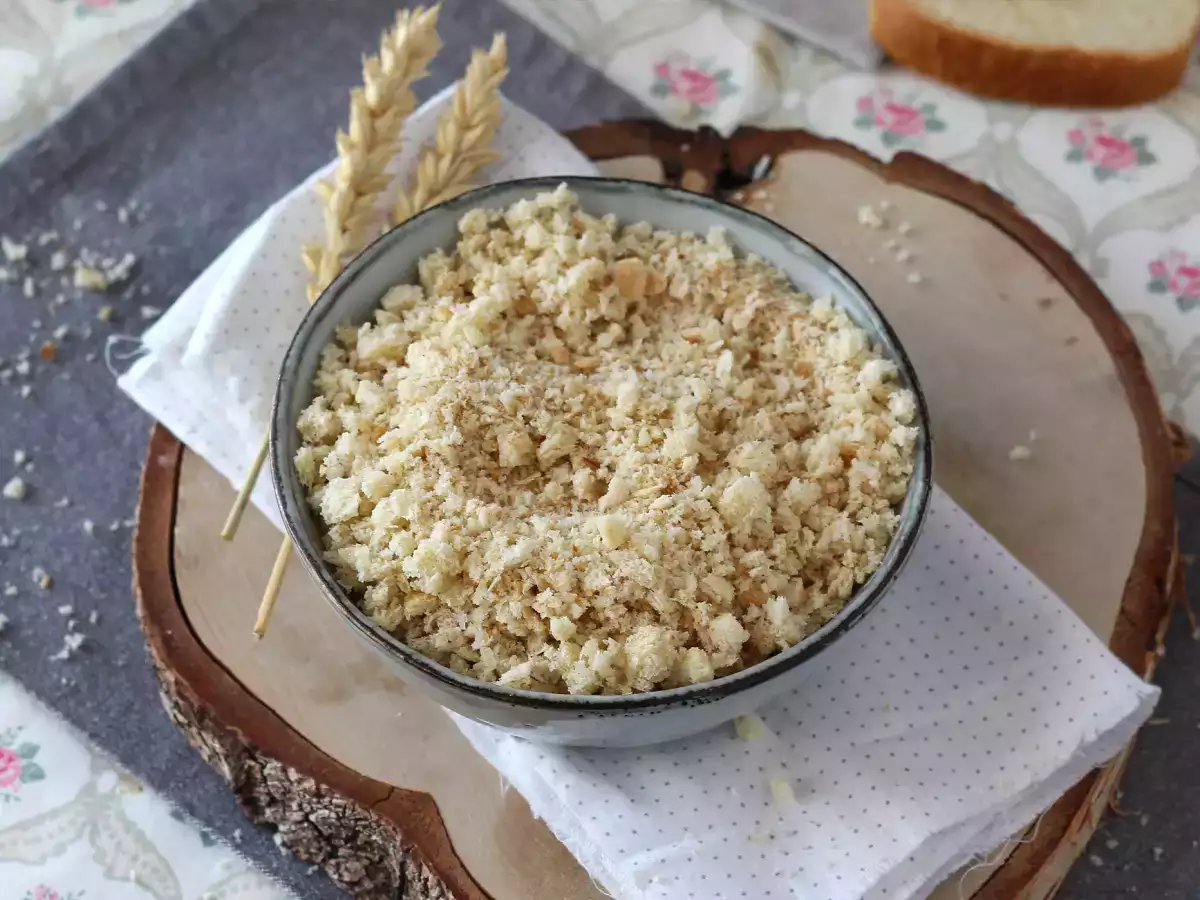 Panko casero (pan rallado japonés) - foto 3