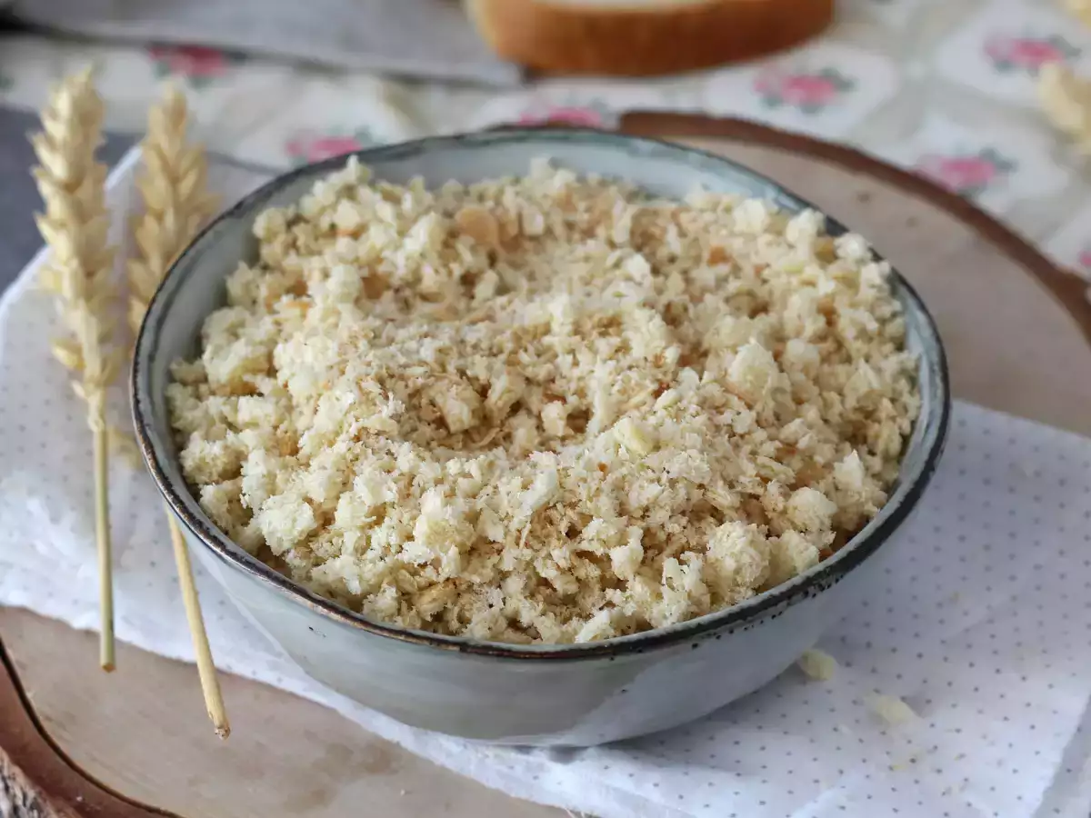 Panko casero (pan rallado japonés) - foto 6