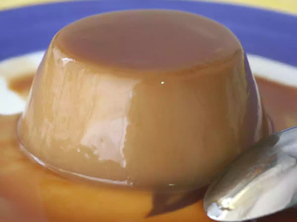 Panna cotta de café con melocotón caramelizado - foto 2