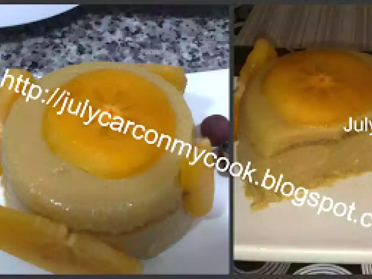 Panna cotta de caqui light