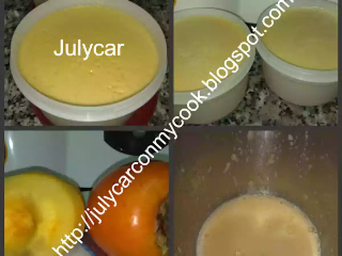 Panna cotta de caqui light - foto 2