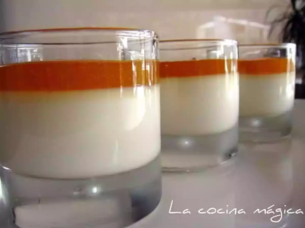 Panna cotta de chocolate blanco - foto 2