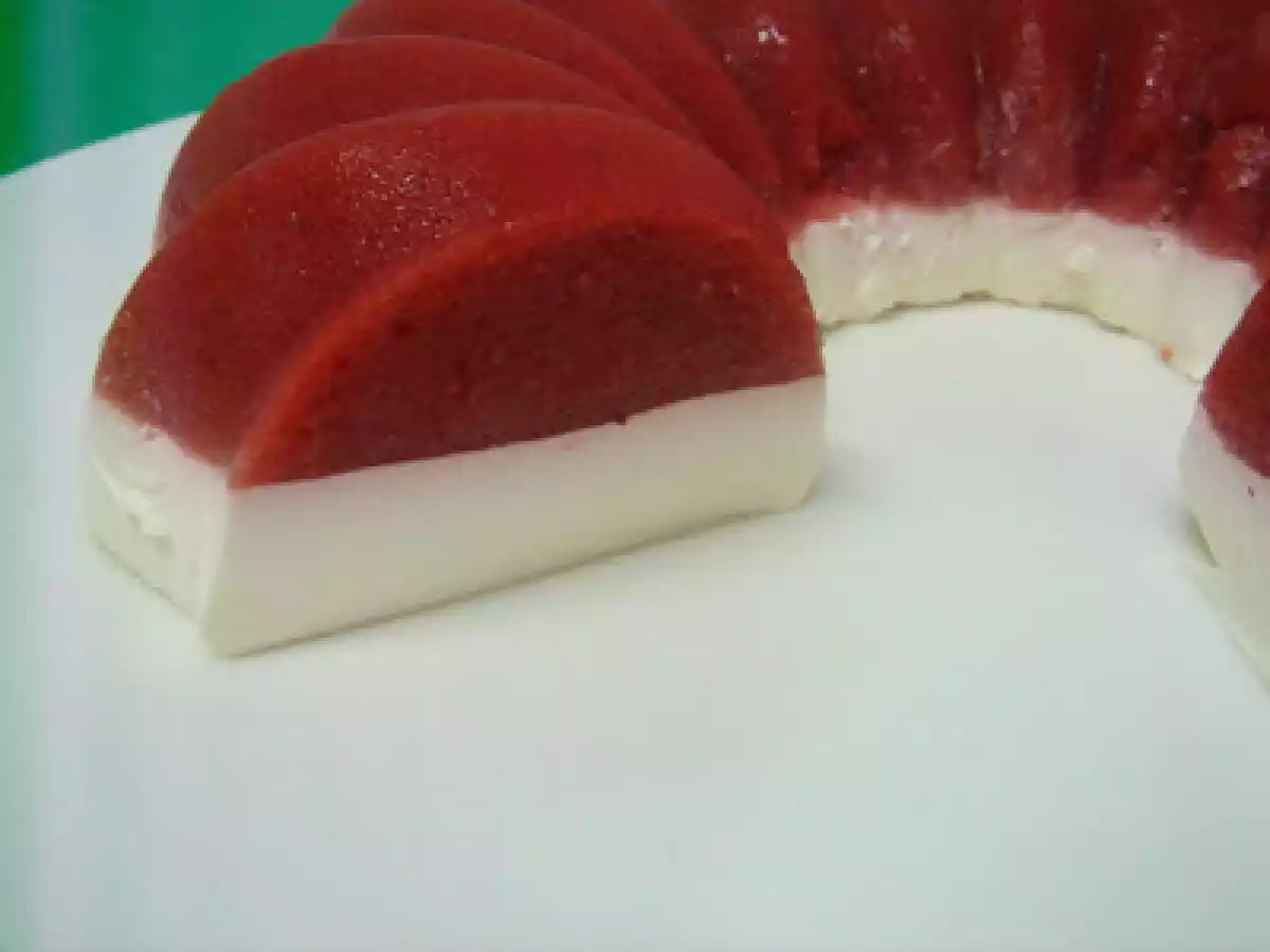 Panna cotta de fresas y nata - foto 2