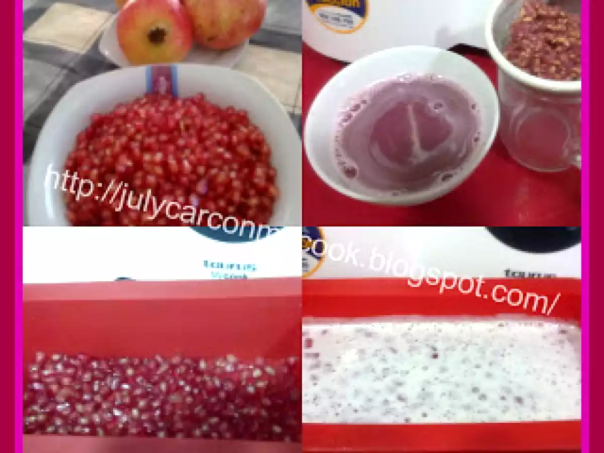 Panna cotta de granadas - foto 2