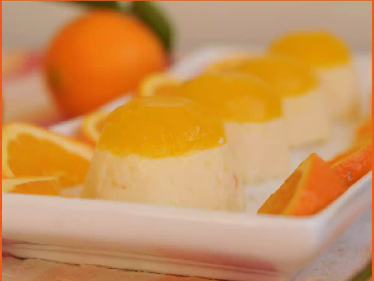 Panna Cotta de Naranjas