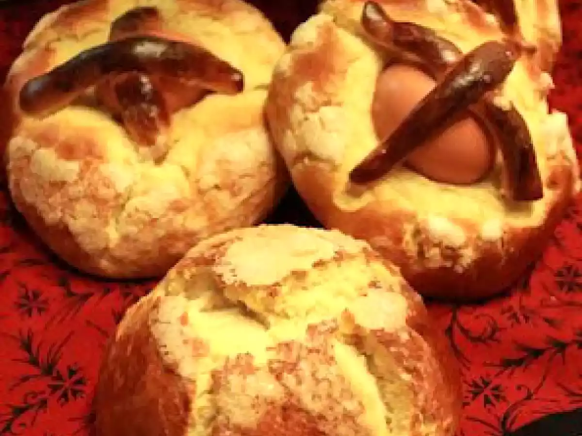 Panquemado y Mona de Pascua con masa madre