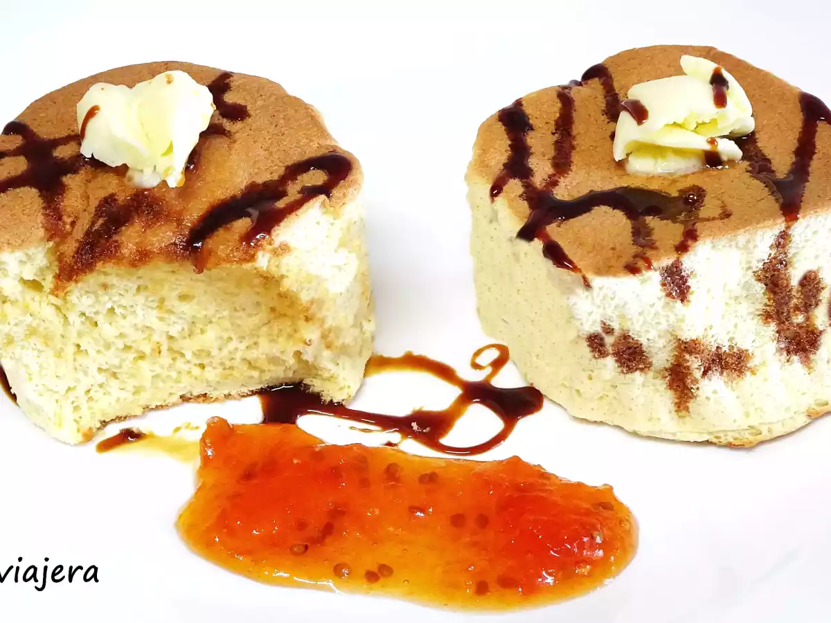 Panqueques soufflés japoneses - foto 2