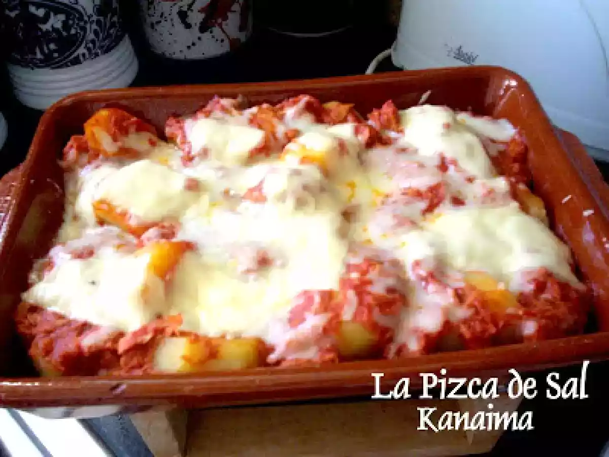 Papas al atún gratinadas